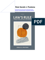 Download Laws Rule Gerald J Postema full chapter