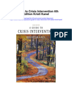 Download A Guide To Crisis Intervention 6Th Edition Kristi Kanel full chapter