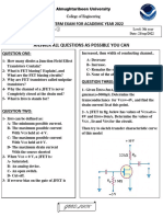 Mid-Term Analoge