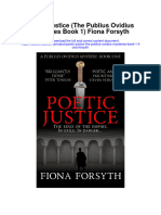 Download Poetic Justice The Publius Ovidius Mysteries Book 1 Fiona Forsyth all chapter