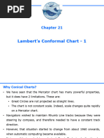 The Lambart Conformal Conic Projection | PDF | Cartography