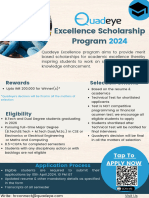 Quadeye Excellence Scholarship 2024