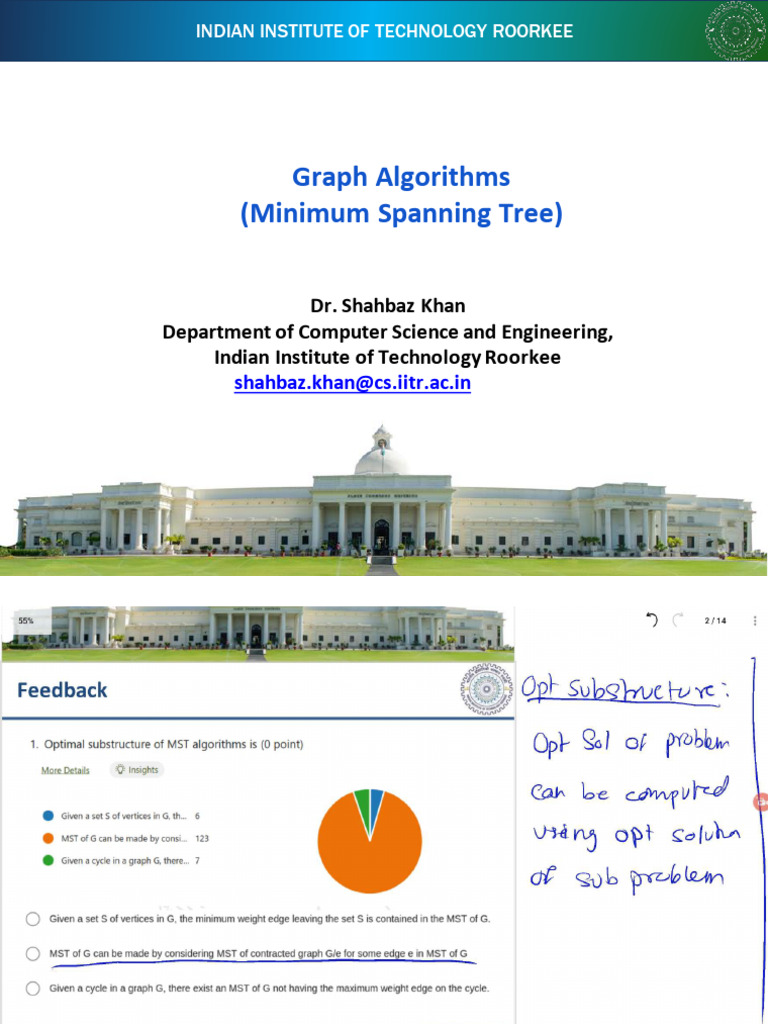 29 Graph Algorithm MST | PDF