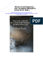 Download Police Abuse In Contemporary Democracies 1St Edition Michelle D Bonner Et Al Eds all chapter