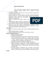 Roteiro Para Prática Semiologia-Sistema Cardiovascular 