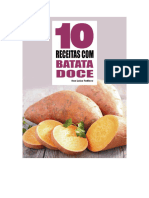 10 Receitas com batata doce