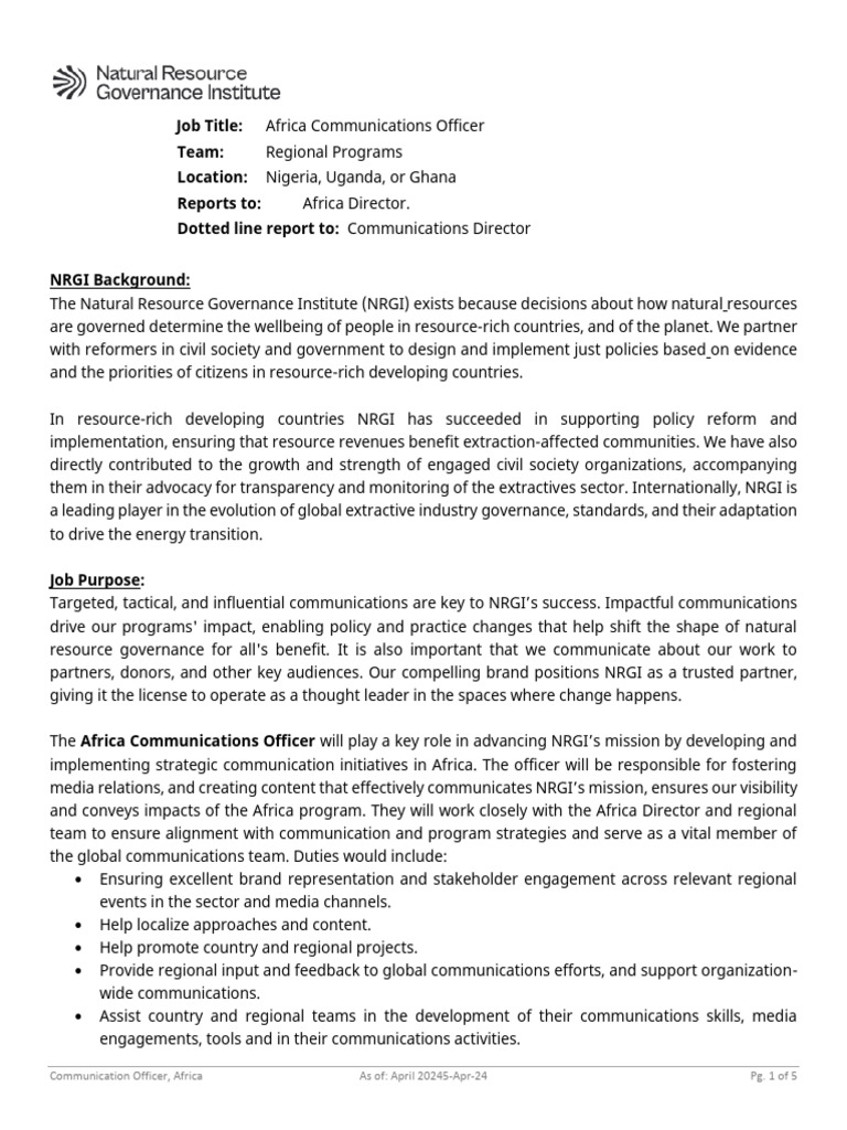 communications-officer-africa-full-description-pdf-communication