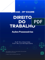 Ações Possessórias