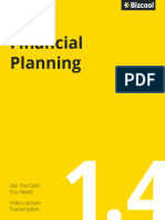 Financial Planning your business