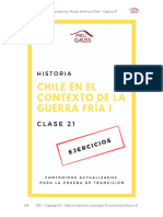 CLASE 21 - Chile en El Contexto de La Guerra Fria I. Guia de Ejercicios