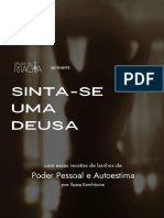 E-Book - "Banhos de Poder Pessoal e Autoestima"