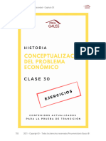 CLASE 30 - Conceptualizacion Del Problema Economico. Guia de Ejercicios
