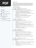 Resume - Muhammad Salman Khan