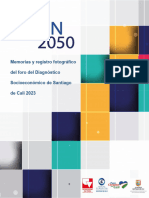 Memorias y Registro Fotográfico Del Foro Del Diagnóstico Socioeconómico 2023