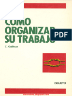 Como Organizar Su Trabajo - Guilloux