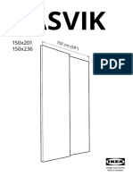 Hasvik Pair of Sliding Doors White - AA 2294181 4 100