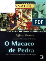 Macaco de Pedra, O - Jeffery Deaver