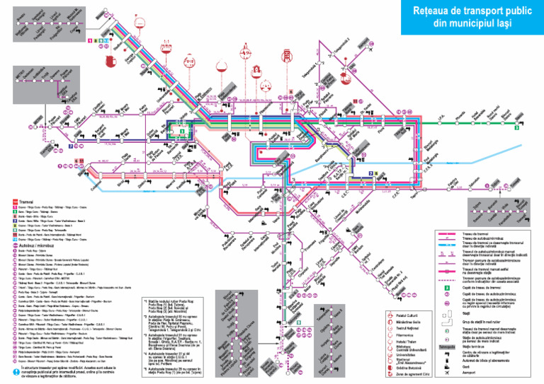 Harta RATP Iasi | PDF