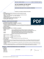 Fiche de Données de Sécurité: Rubrique 1: Identification de La Substance/Du Mélange Et de La Société/L'Entreprise