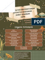 Kelompok 4 - Pengamatan Dan Perhitungan Intensitas Kerusakan Akibat Serangan Hama