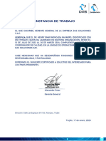 CONSTANCIA DE TRABAJO - HENRY MONCADA