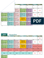 Academic Calendar Semester 1 Mum-Syd 2020