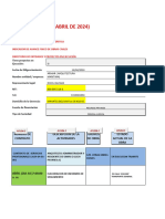 Formato Administrativo de Estadística