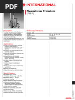 Flexmicron Premium (FM-P) : Description Techical Specifications