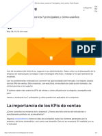 KPIs de Ventas - Conoce Los 7 Principales y Cómo Usarlos - Rock Content