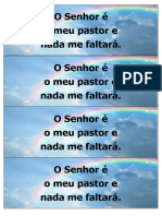 4 o Senhor É o Meu Pastor