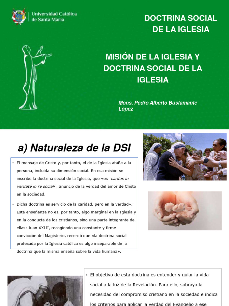 Doctrina Social de la Iglesia: Fundamentos y Misión | PDF | Iglesia ...