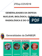 Generalidades Da Defesa NBQR e Do Covid-19