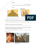 Ficha de Trabalho - His 6º Ano Pombalismo