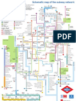 Mapa Metro Madrid