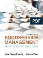 Cap. 1 The Foodservice Industry (13ed)