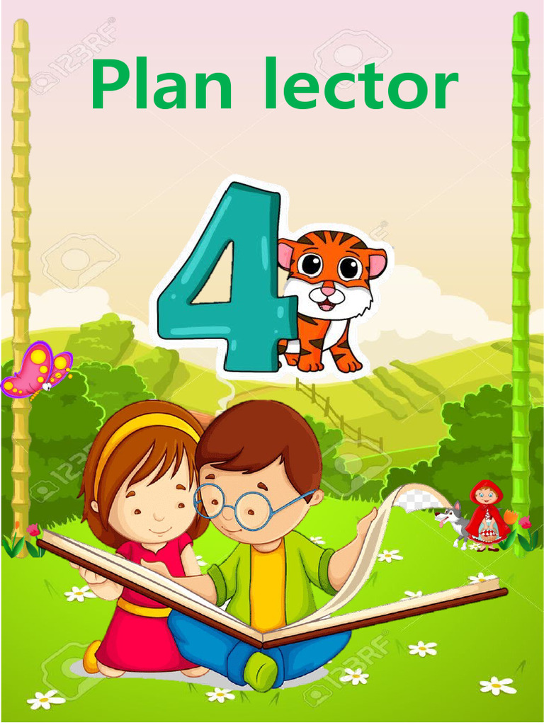 Plan Lector 4to 2024 Pdf Salón De Clases Araña