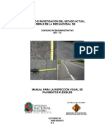 Manual Para Inspección Visual de Pavimentos Flexibles