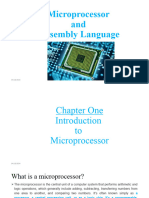 Microprocessor Chapter One