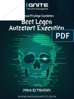 Boot Logon Autostart Execution (Startup Folder)