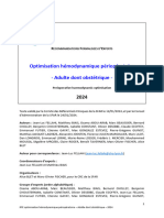 2024 - RFE Optimisation Hemodynamique Perioperatoire - Adulte Dont Obstretriquev2 1