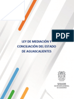 4 Ley de Mediación y Conciliación Del Estado de Aguascalientes