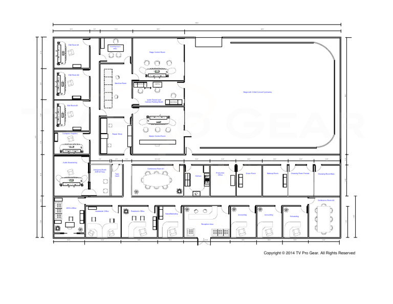 Typical TV Station Layout | PDF