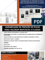 Variabilidad de Presión de Pulso para Rpta A Fluidos - 2020