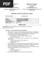 Set 1 - Marking Guide Information Systems