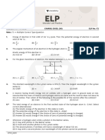 226 ELP 72 Student Copy KT01 6201 PDF Modern Physics EL JindalJi247