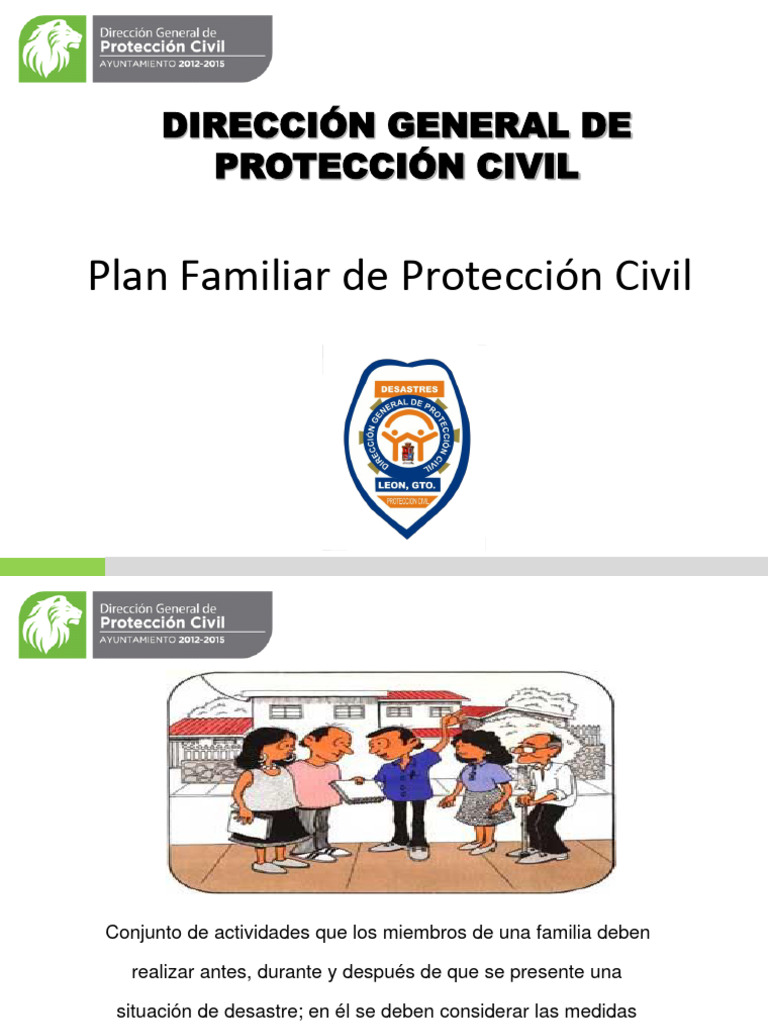 Plan Familiar de Emergencias Efectivo | PDF | Defensa Civil