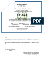 396174311 Diploma de Tercero Básico Reposicion 25677 CAMPO II YEISI PÉREZ