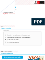 Tema 4.3 - Equilíbrio de Mercado