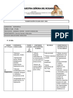 PLANIFICACION CICLADA 2024 - 1 º y 2º Año