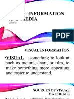 Lesson 13 Visual Information and Media